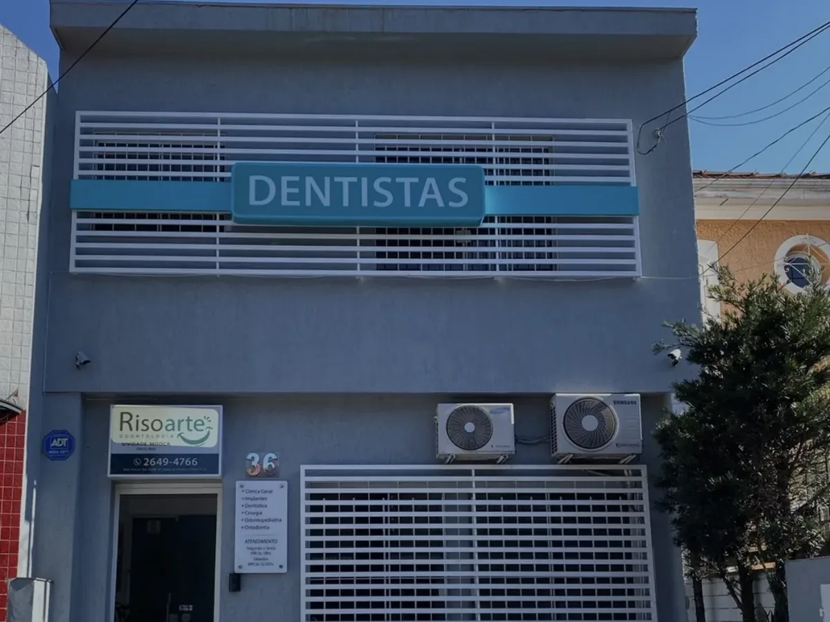 Fachada da Risoarte Odontologia em São Paulo
